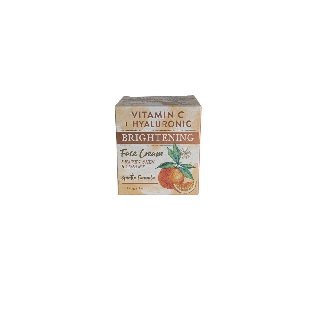 Vitamin C + Hyaluronic Brightening Face  Cream 4 oz